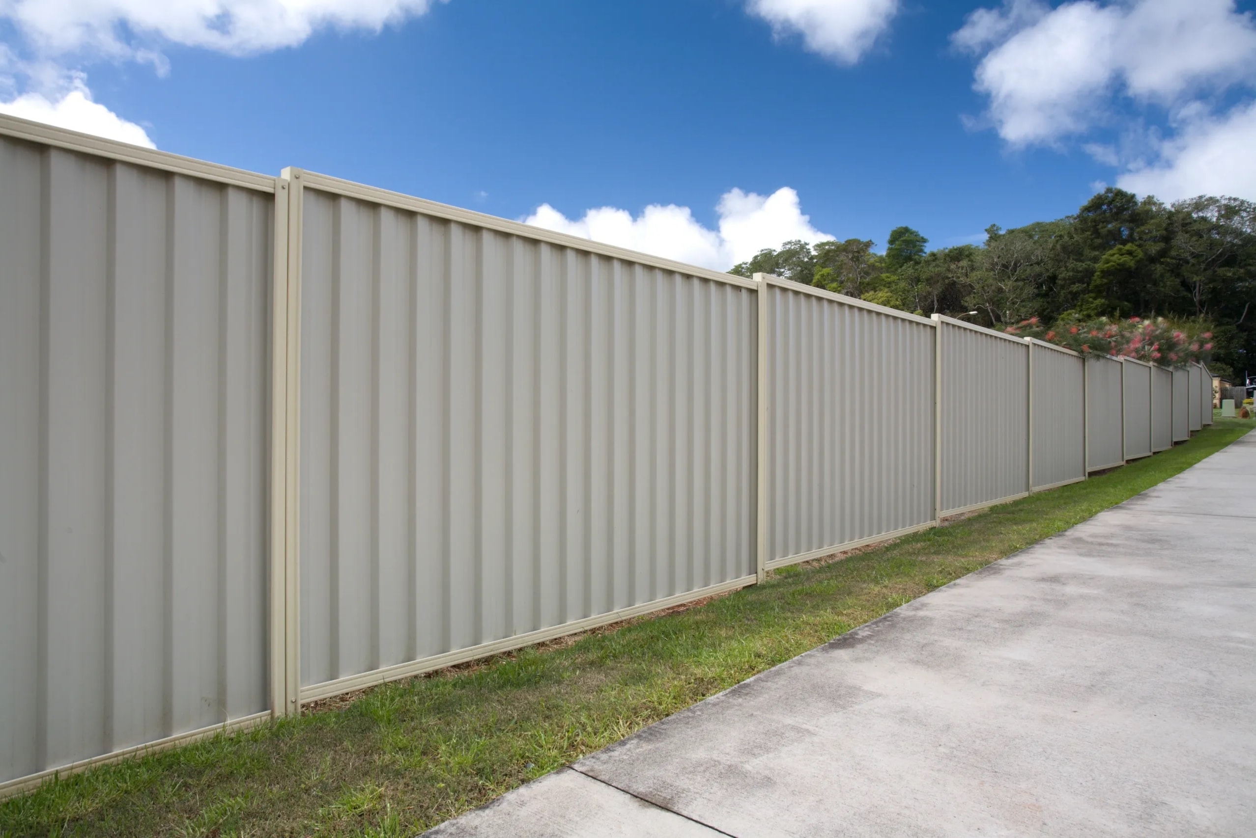 Colorbond Boundary Fence